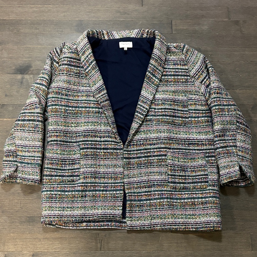 Harlyn Multicolor Tweed Blazer Women’s Small